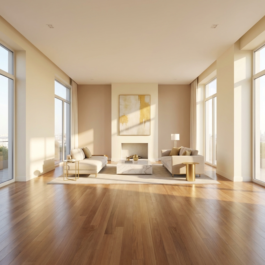 Beautiful painted interior